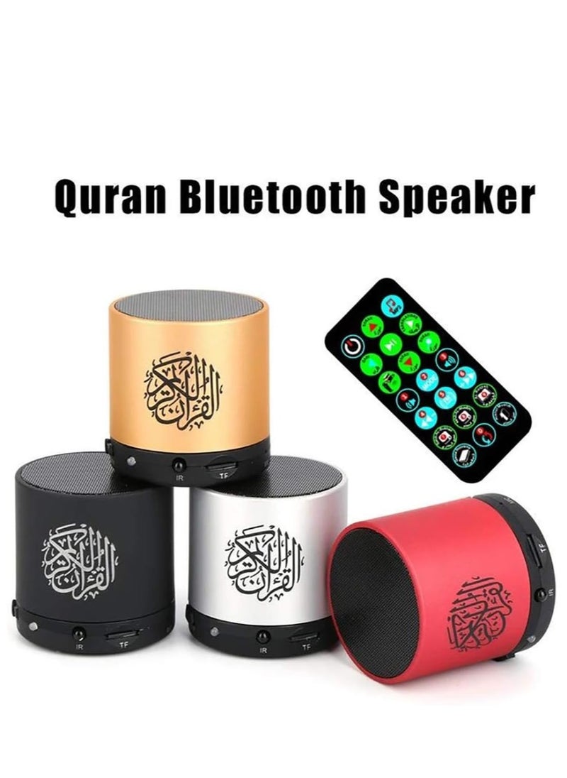 Portable Quran Speaker MP3 Player – 8GB Storage, TF Card Support, FM Radio, with Remote Control for Easy Navigation