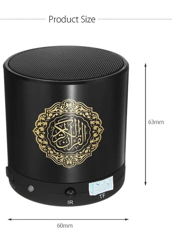 Portable Quran Speaker MP3 Player – 8GB Storage, TF Card Support, FM Radio, with Remote Control for Easy Navigation