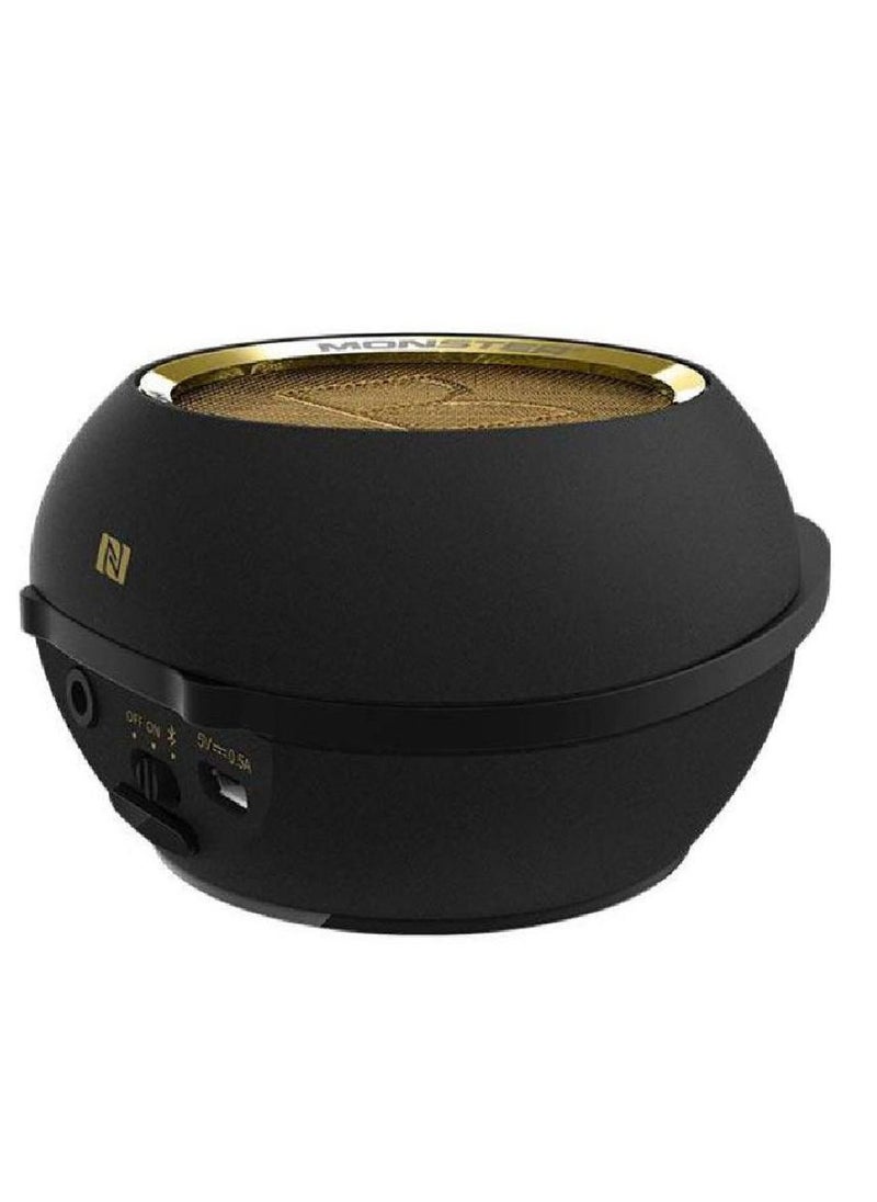 Monster SuperStar HotShot Portable Speaker up to 5.5 Hours Black/Gold