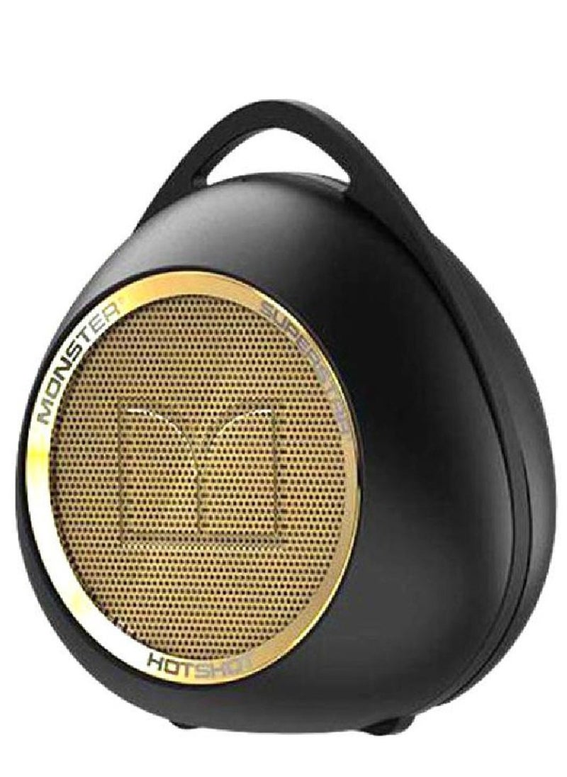 Monster SuperStar HotShot Portable Speaker up to 5.5 Hours Black/Gold