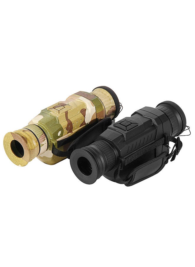 5X35 Multi-functional Digital Night Vision Monocular Telescope with Camera Video Recorder 200m Range for Wildlife Observation Camping Traveling