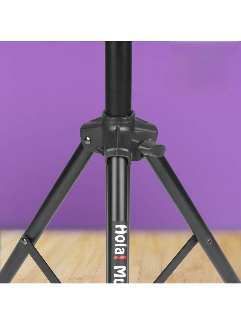 NEW HPS-290B Professional Tripod Projector Mixer Stand – Adjustable Height, Lightweight, and Portable (Black)