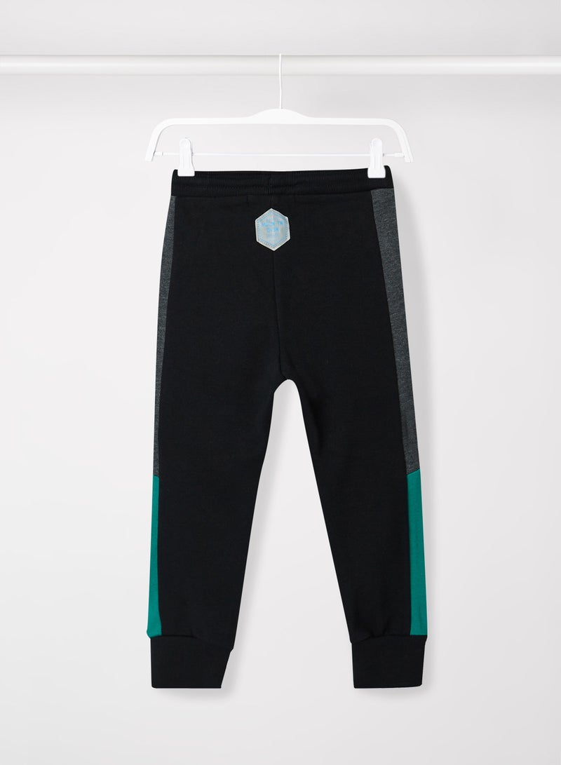 Kids/Teen Side Stripe Joggers Black