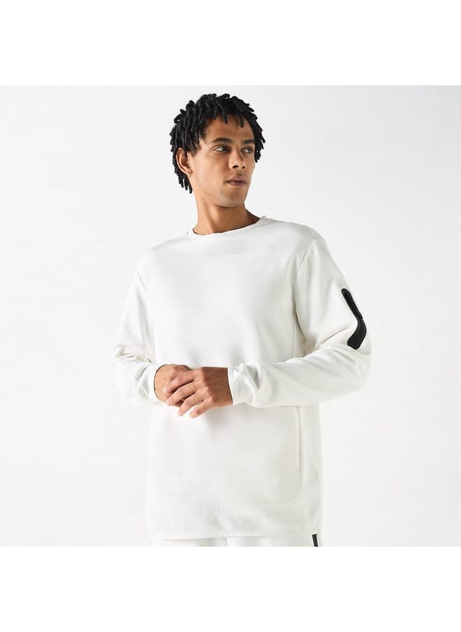 Kappa Crew Neck Sweatshirt with Long Sleeves