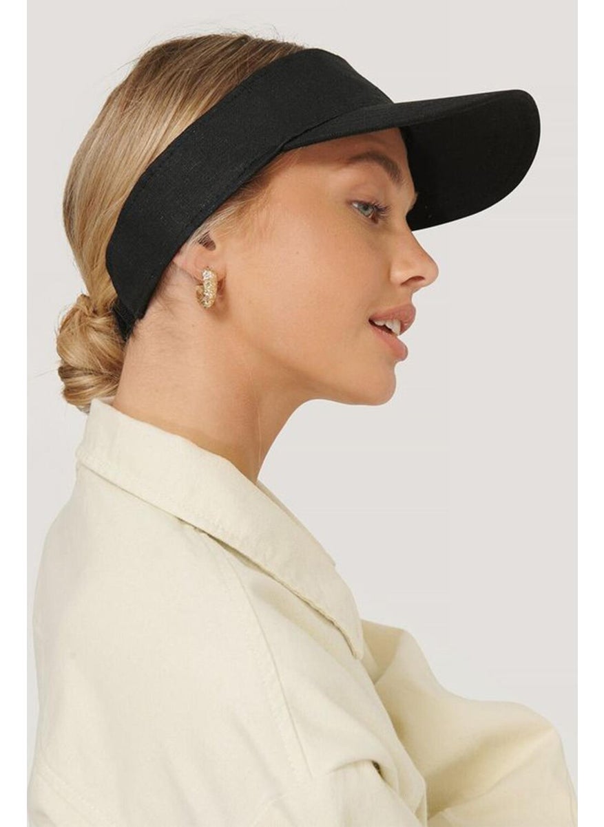 Trend Protective Black Skull Visor Hat