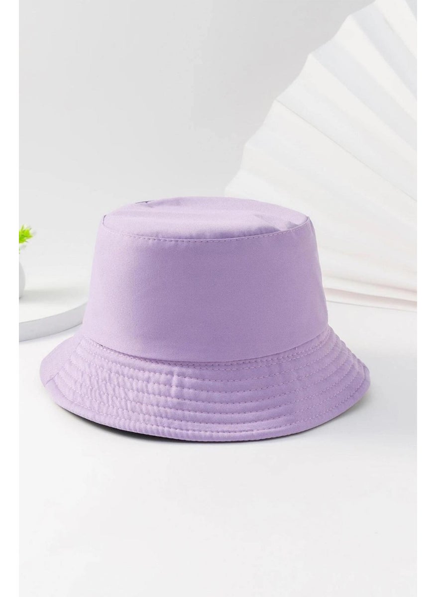 Unisex Basic Lilac Bucket Hat