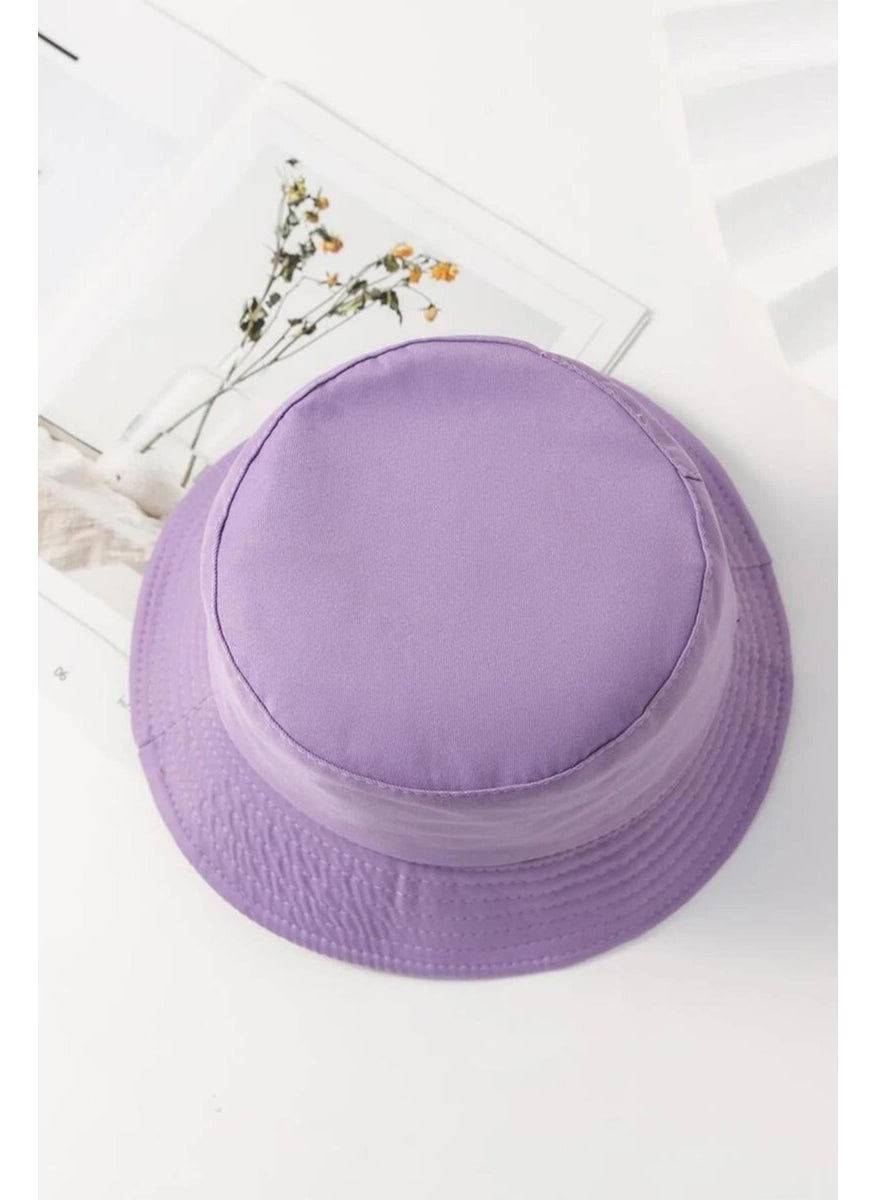 Unisex Basic Lilac Bucket Hat