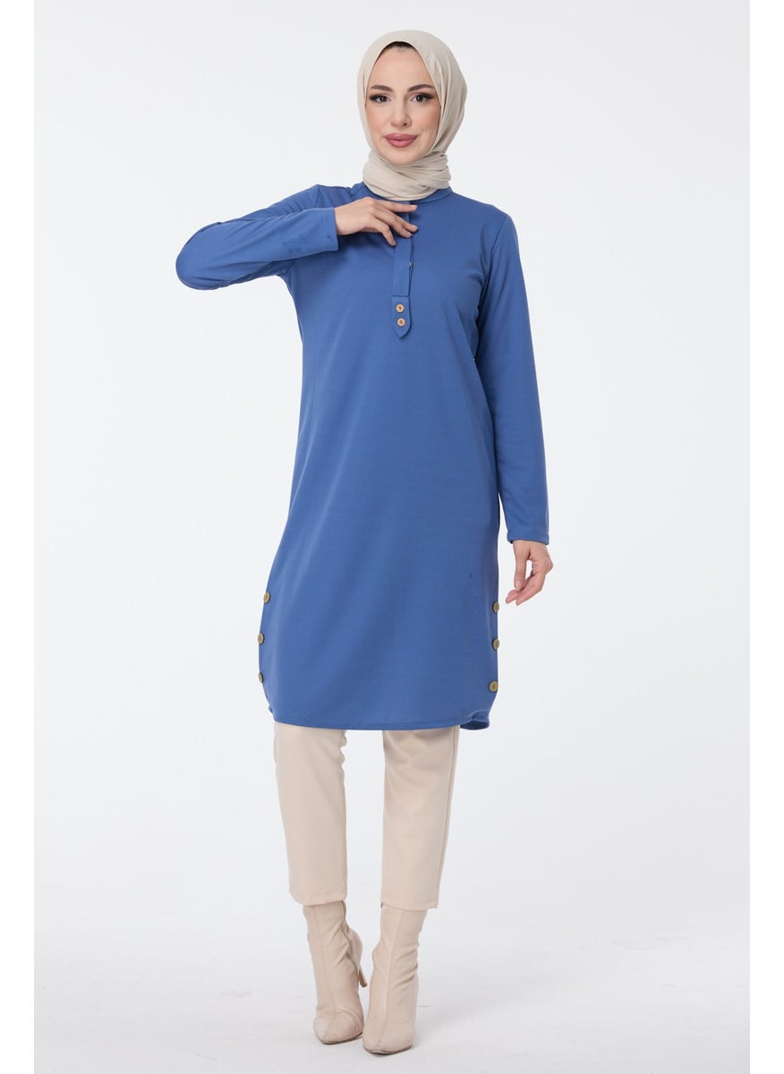 13015-INDIGO Tunic