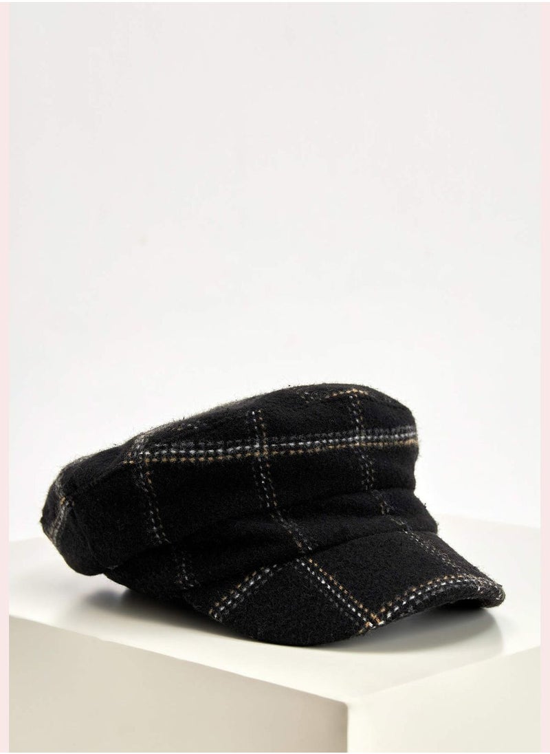 Square Print Forage Cap