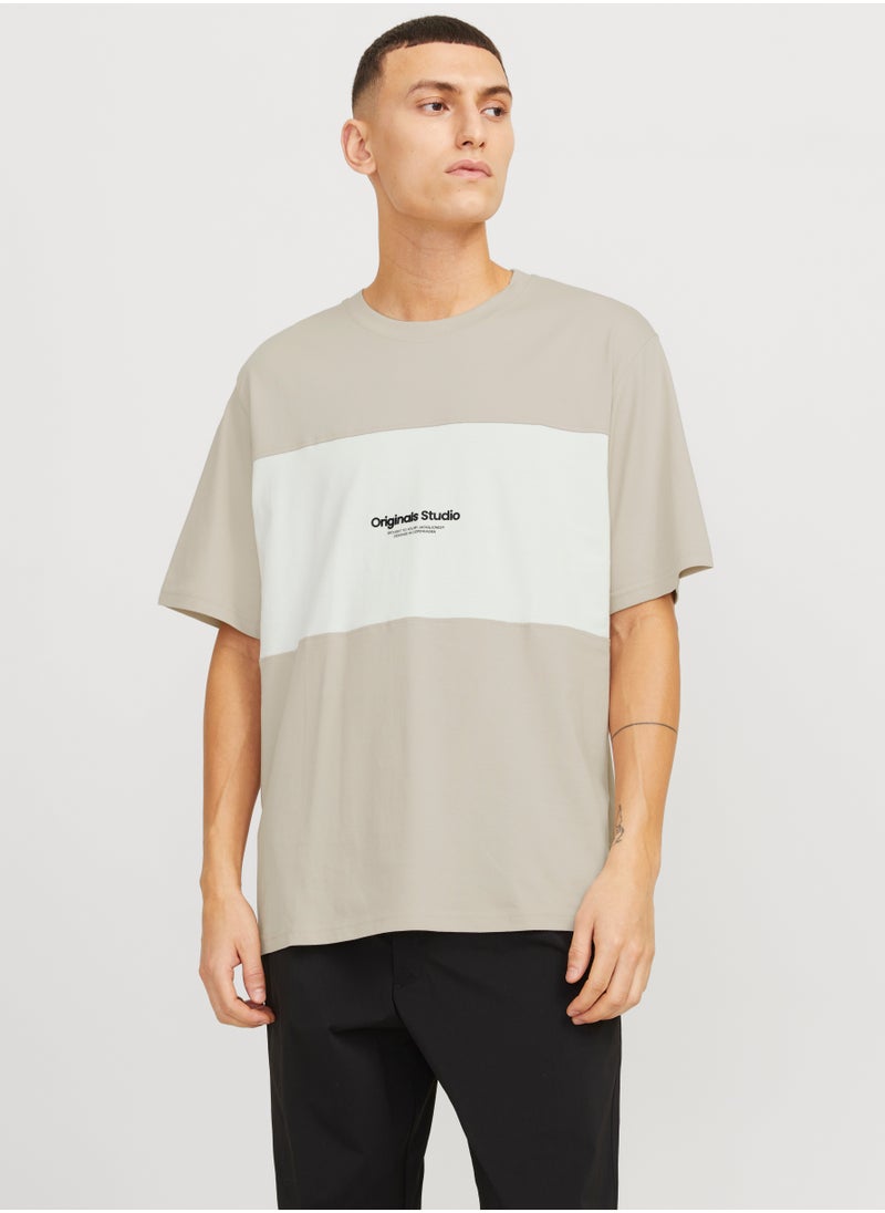 Jorvesterbro Block Tee Short Sleeve  Crew Neck T-Shirt