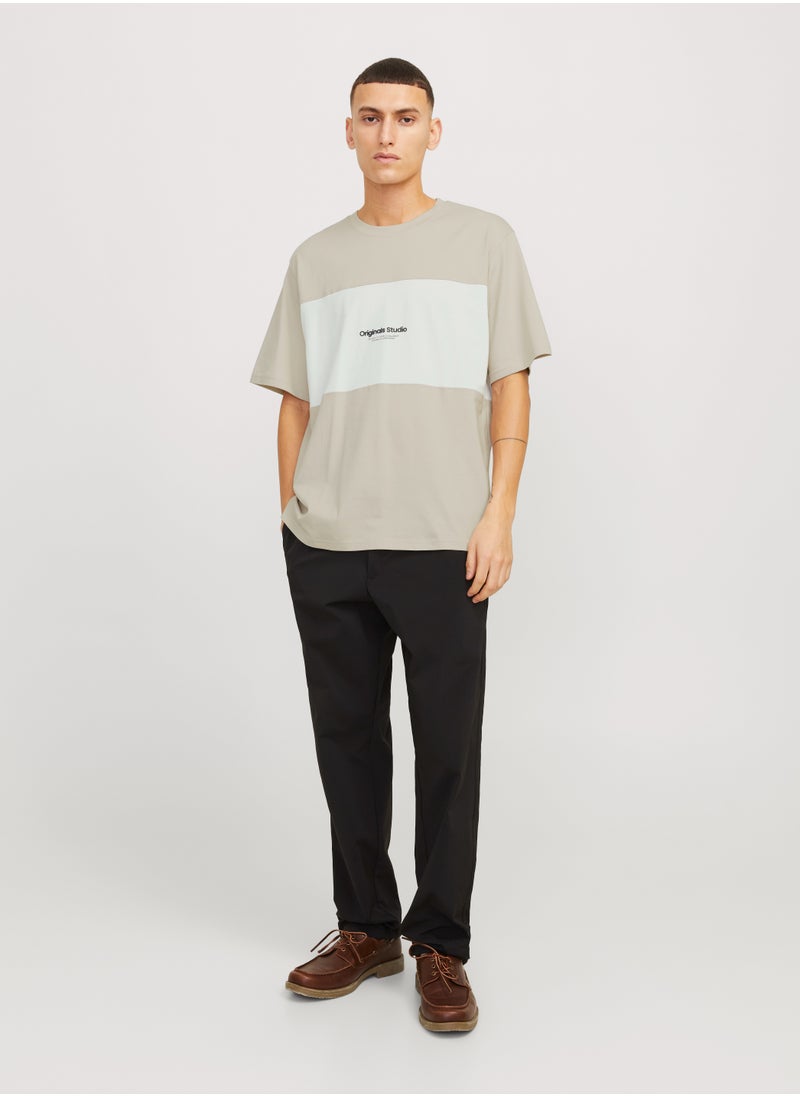 Jorvesterbro Block Tee Short Sleeve  Crew Neck T-Shirt