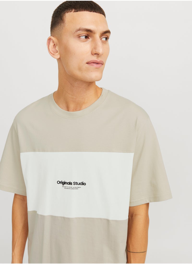 Jorvesterbro Block Tee Short Sleeve  Crew Neck T-Shirt