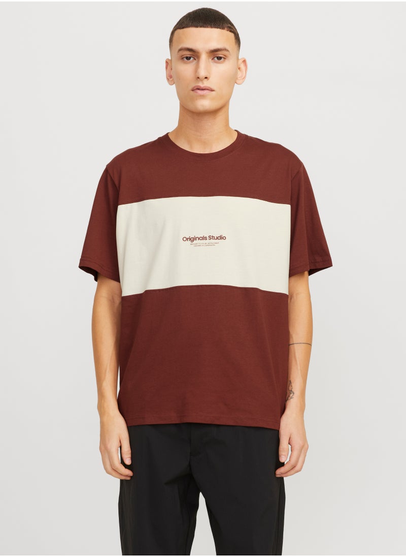 Jorvesterbro Block Tee Short Sleeve  Crew Neck T-Shirt