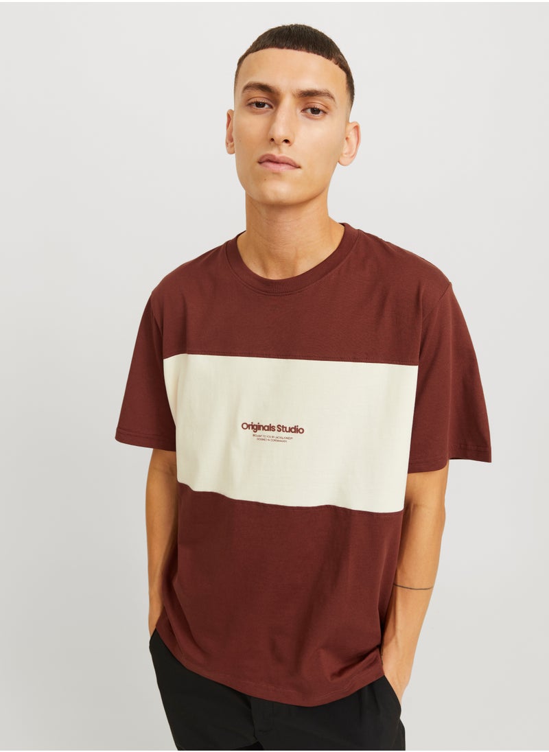 Jorvesterbro Block Tee Short Sleeve  Crew Neck T-Shirt