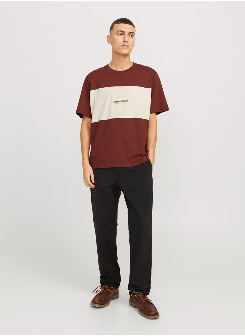 Jorvesterbro Block Tee Short Sleeve  Crew Neck T-Shirt