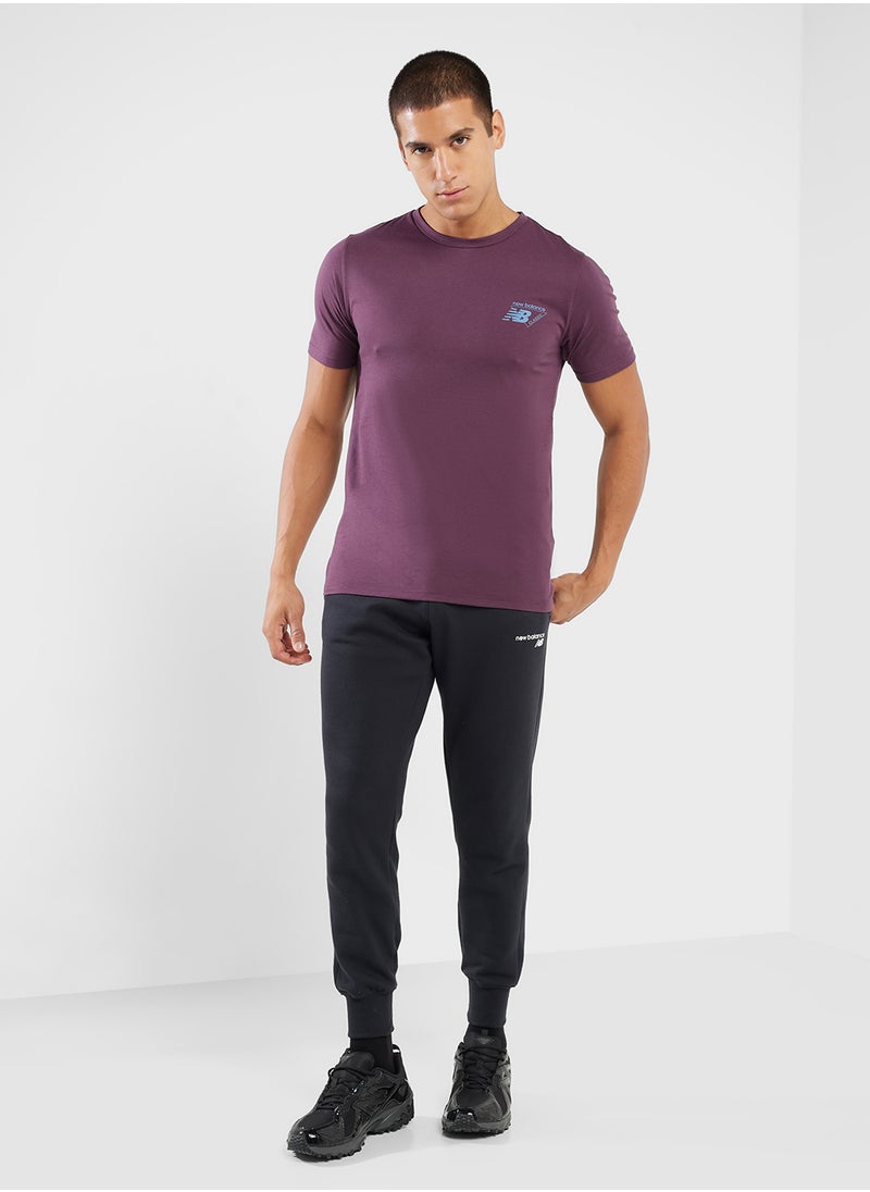 Essential Heathertech Graphic T-Shirt