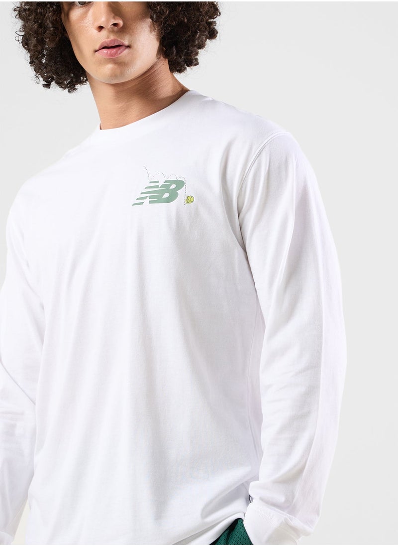 New Balance Relaxed Court Long Sleeve