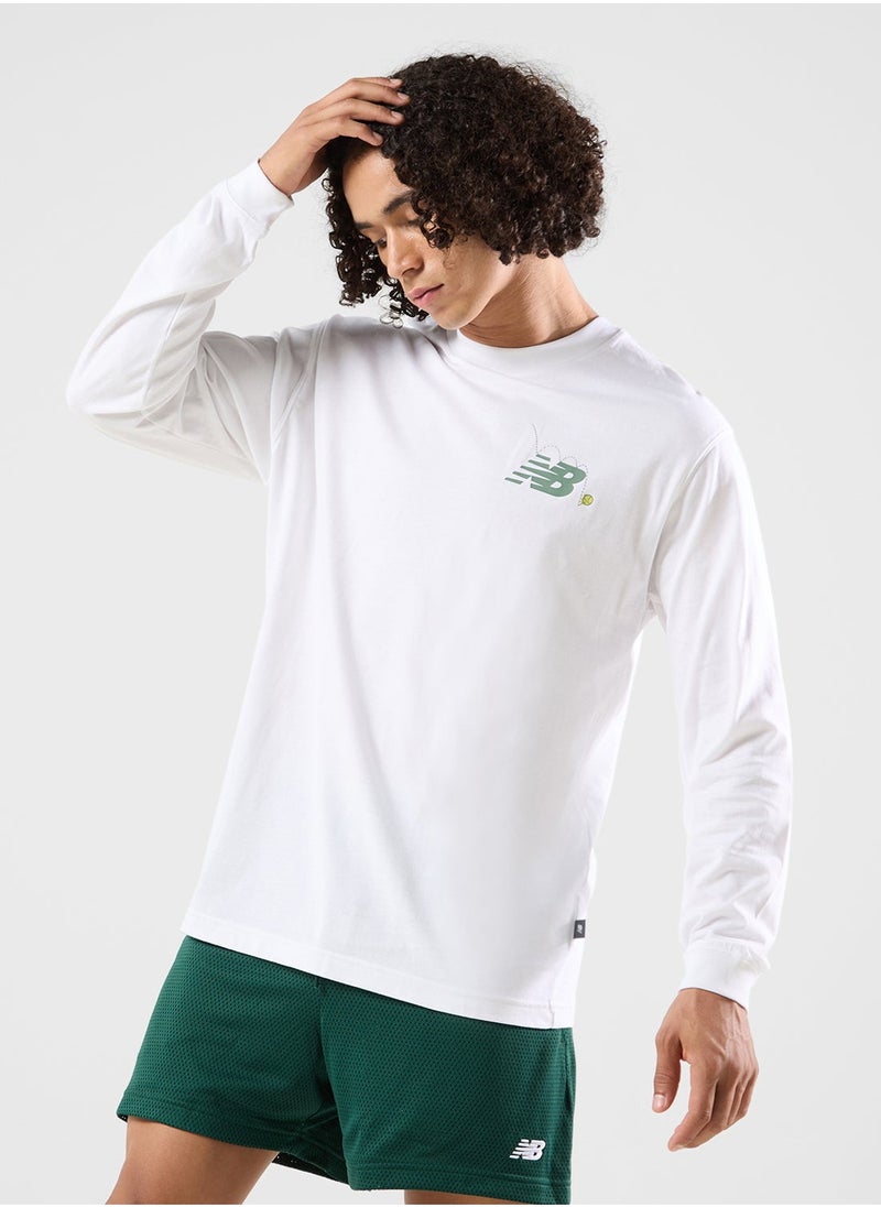 New Balance Relaxed Court Long Sleeve