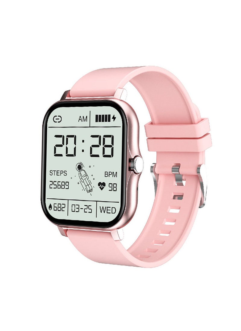 new H13 Smart Watch Bluetooth call blood oxygen heart rate blood pressure exercise step counting Smart WatchPink (Foreign Trade version) Pink (Foreign Trade version)