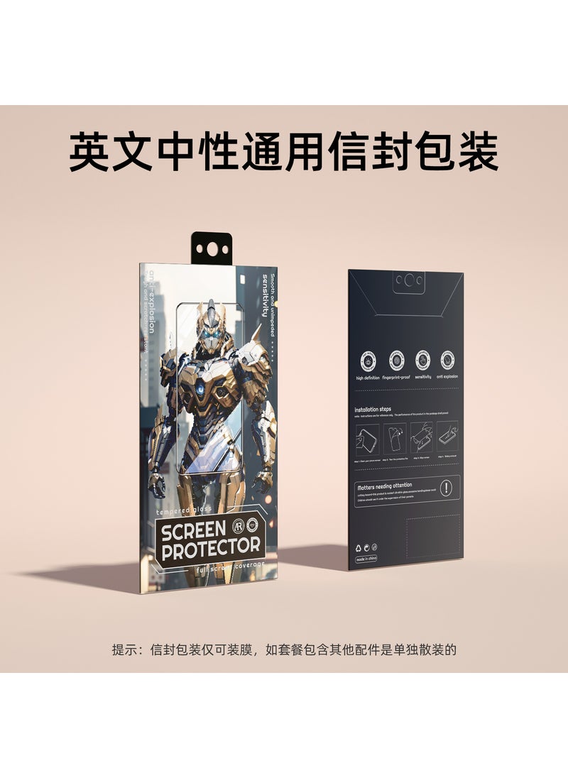 Tempered Glass Protector for iWatch Series 1-10 [packaging box] this option is for packaging and does not include film