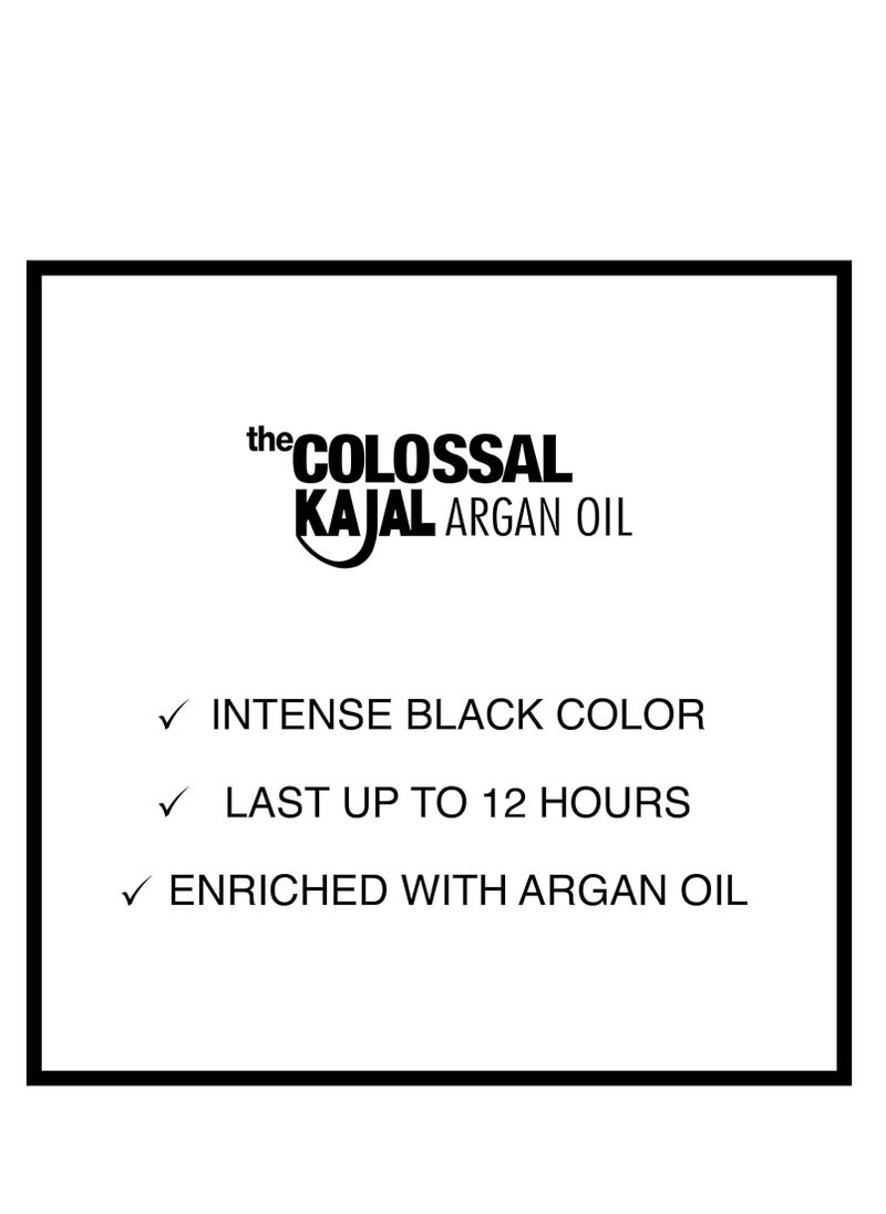 New York Colossal Kajal Eyeliner with Argan Oil Black 2-Pack