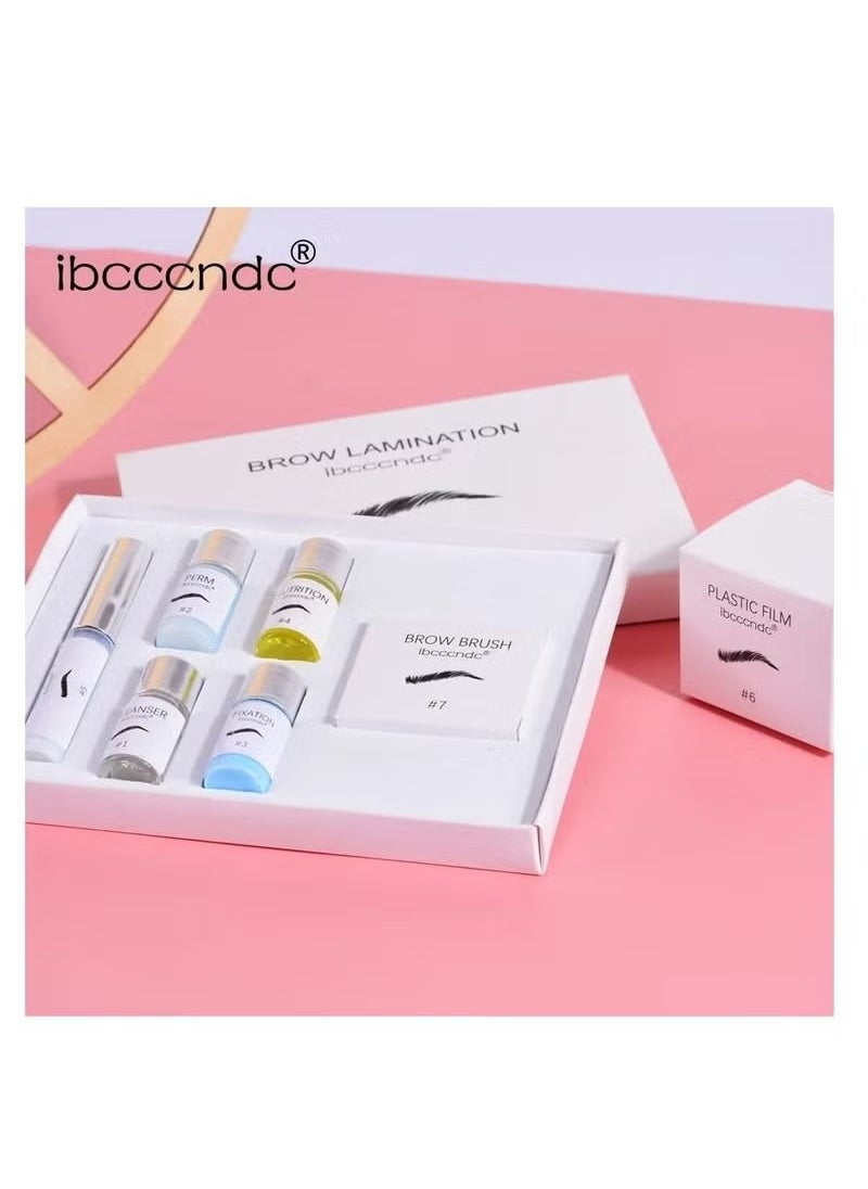 Brow Lamination Kit Eyebrow Lifting and Perming Lash Lift Professional Eyebrows Lift Styling Kit Suitable for DIY and Salon Use