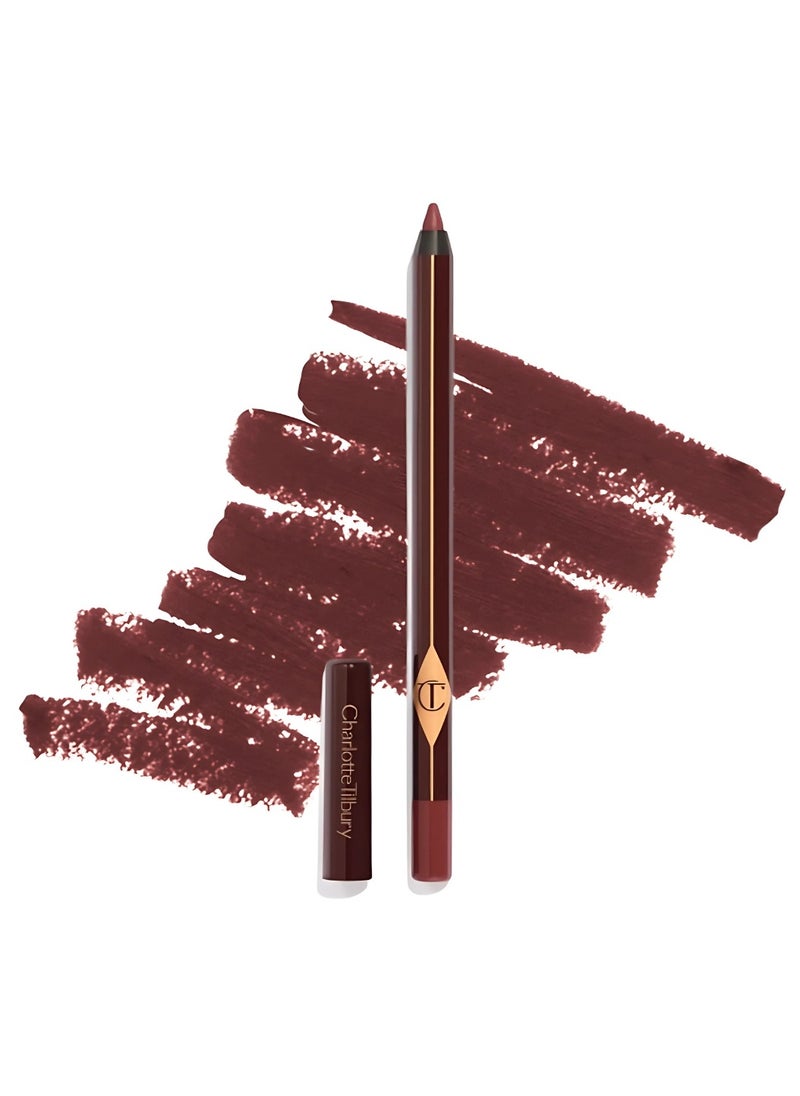 Charlotte Tilbury Pillow Talk Eyeliner - Smokey Berry-Brown Long-Lasting, Waterproof Pencil for Defined and Dreamy Eyes 0.04 oz