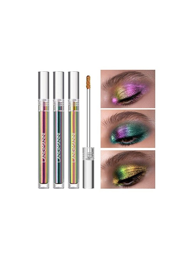 Chameleon Liquid Eyeshadow Trio Set Diamond Sparkle Eyeshadow Liquid Gift Box