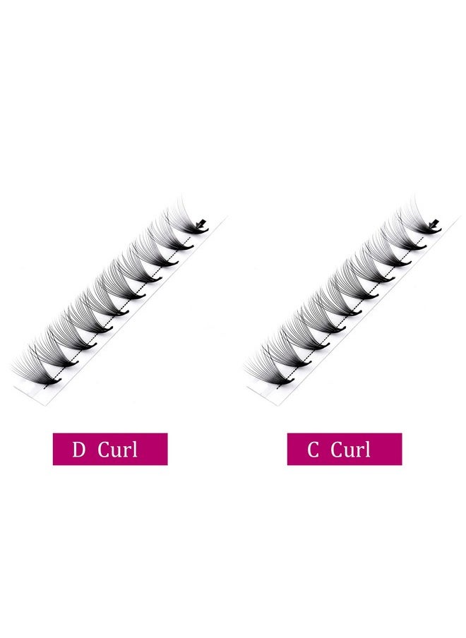 Eyelash Extensions Premade Fans Eyelash Extensions C CC D DD Curl Pointy Tip Pre Fan Eyelashes Premade Lash Extension Fans Volume Lash Extensions Pre Made Volume Lashes (7D-0.07C, 11mm)