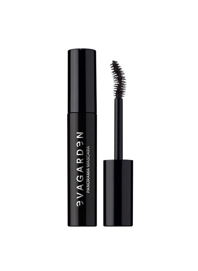 EVAGARDEN Panorama Mascara - Provides Extraordinary Length and Volume - Rich, Creamy Texture Gives Thicker, Curved Lashes Instantly - Strengthens Hair and Offers Wide Eye Opening Effect - 0.37 oz