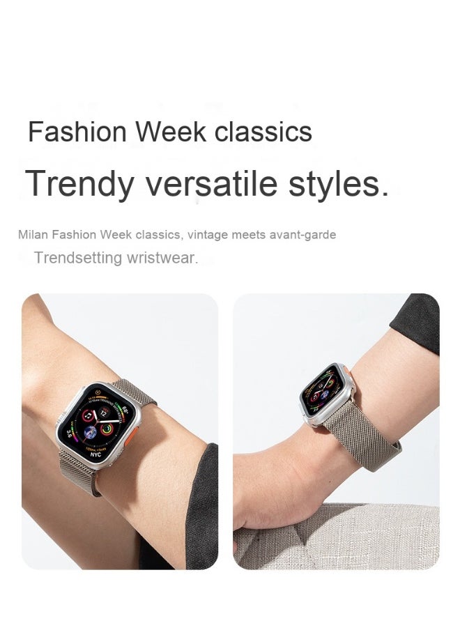 Milanese Stainless Steel Apple Smartwatch Strap