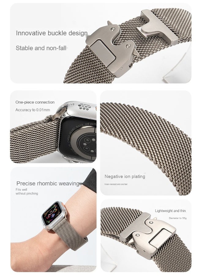 Milani Stainless Steel Apple Watch Band