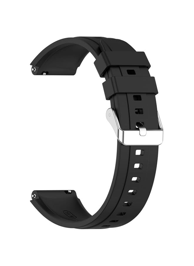 LOKEKE Compatible with Huawei Watch GT4 Replacement Wrist Band - 18mm Replacement Silicone Wrist Band Strap Compatible with Huawei Watch GT4