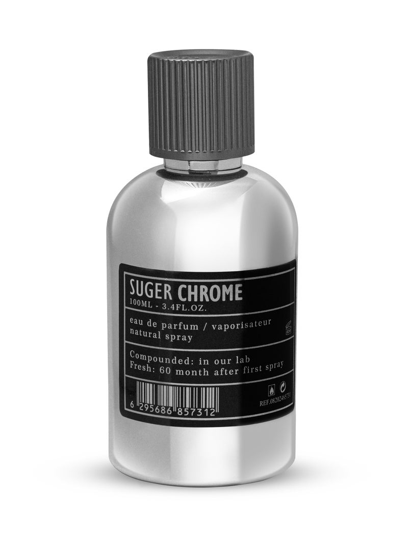 Suger Chrome Perfume for Unisex EDP 100ml