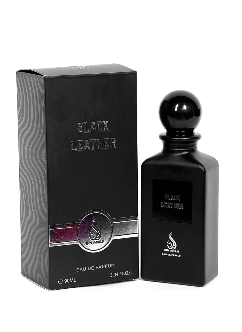 Black Leather Eau de Parfum 90 ml- Bin aman Perfumes