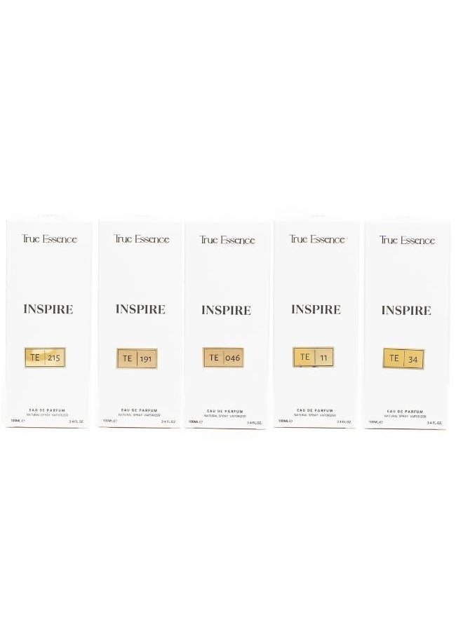 True Essence Inspire Inspire Collection | TE 34 - Unisex Eau De Parfum Long-Lasting Perfume - 100ml 3.34 oz