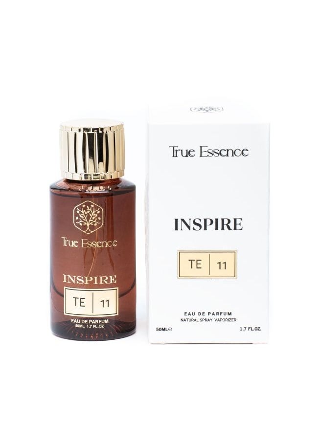 True Essence Inspire TE 11 Inspire Collection - Unisex Eau De Parfum Long-Lasting Perfume For Her - 50ml 1.67 oz