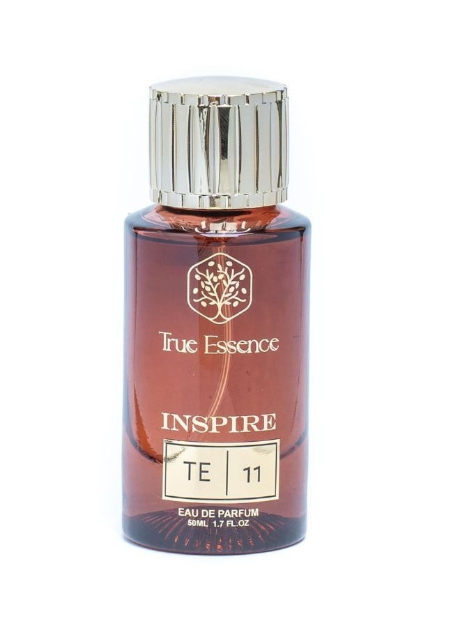 True Essence Inspire TE 11 Inspire Collection - Unisex Eau De Parfum Long-Lasting Perfume For Her - 50ml 1.67 oz