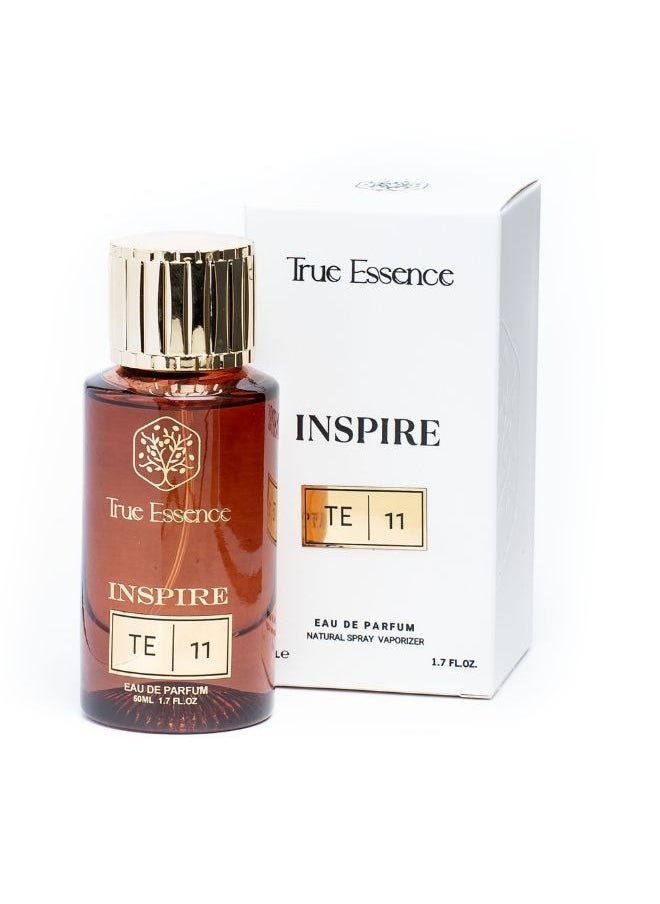 True Essence Inspire TE 11 Inspire Collection - Unisex Eau De Parfum Long-Lasting Perfume For Her - 50ml 1.67 oz