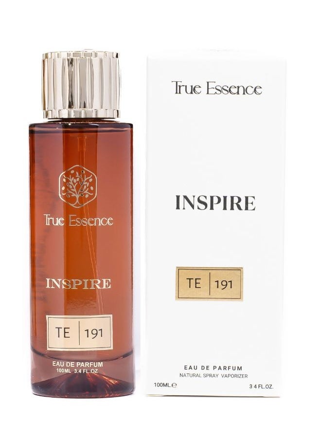 True Essence Inspire Collection | TE 191 - Unisex Eau De Parfum Long-Lasting Perfume - 100ml 3.34 oz