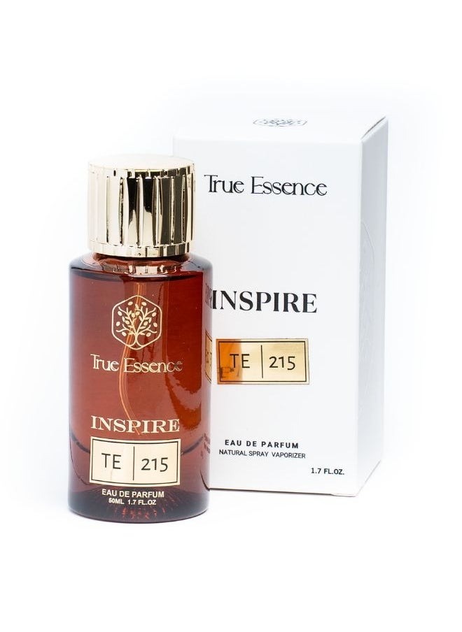 True Essence Inspire Collection | TE 215 - Unisex Eau De Parfum Long-Lasting Perfume - 50ml 1.7 oz