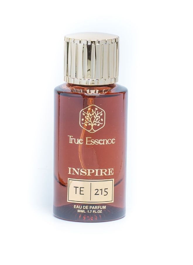 True Essence Inspire Collection | TE 215 - Unisex Eau De Parfum Long-Lasting Perfume - 50ml 1.7 oz