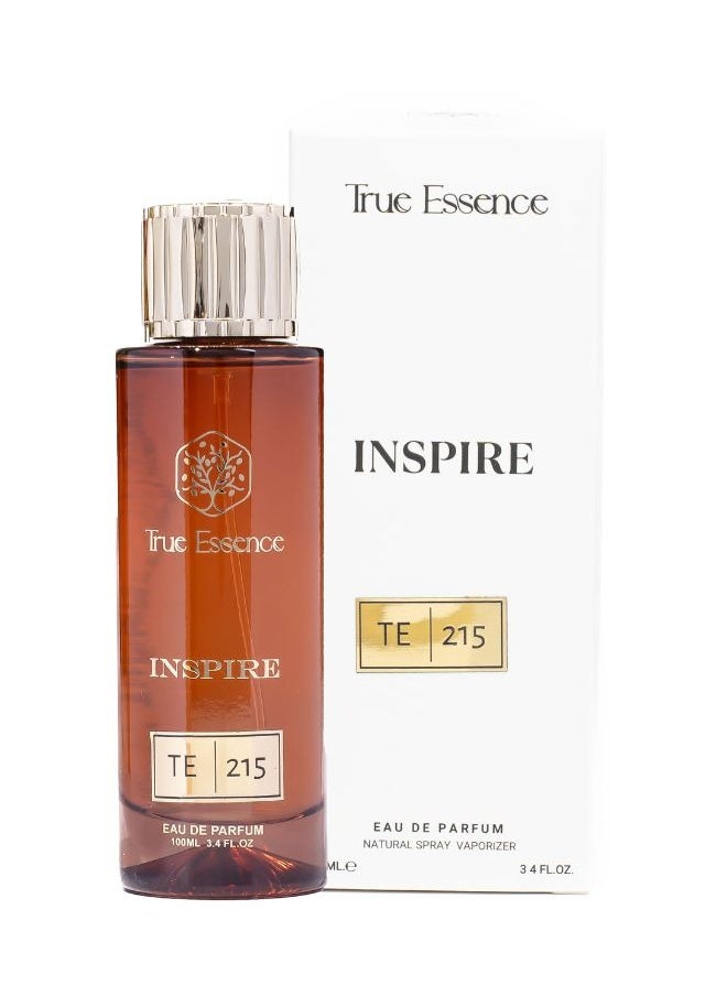 True Essence Inspire Collection | TE 215 - Unisex Eau De Parfum Long-Lasting Perfume - 100ml 3.34 oz