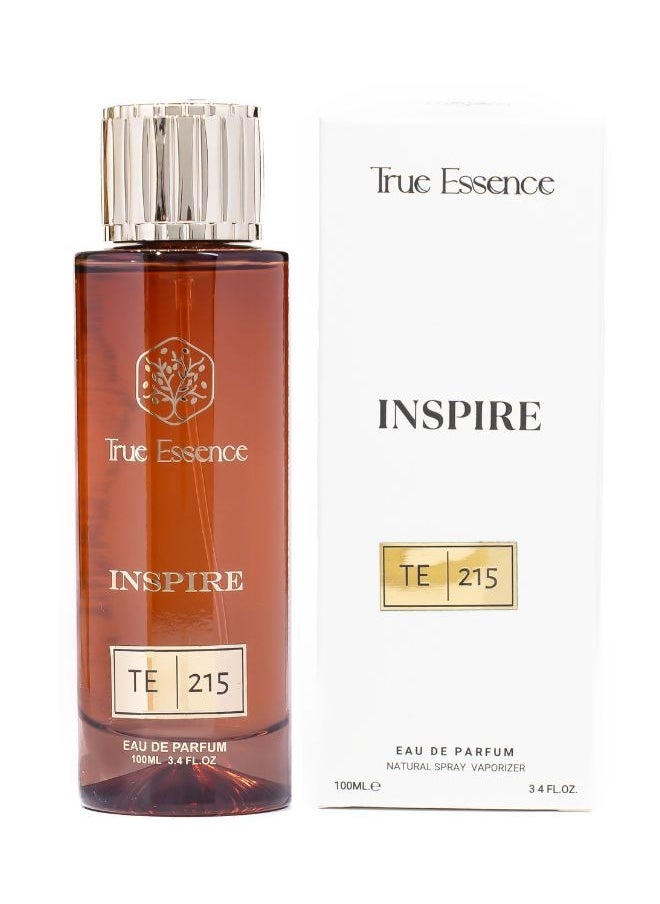 True Essence Inspire Collection | TE 215 - Unisex Eau De Parfum Long-Lasting Perfume - 100ml 3.34 oz