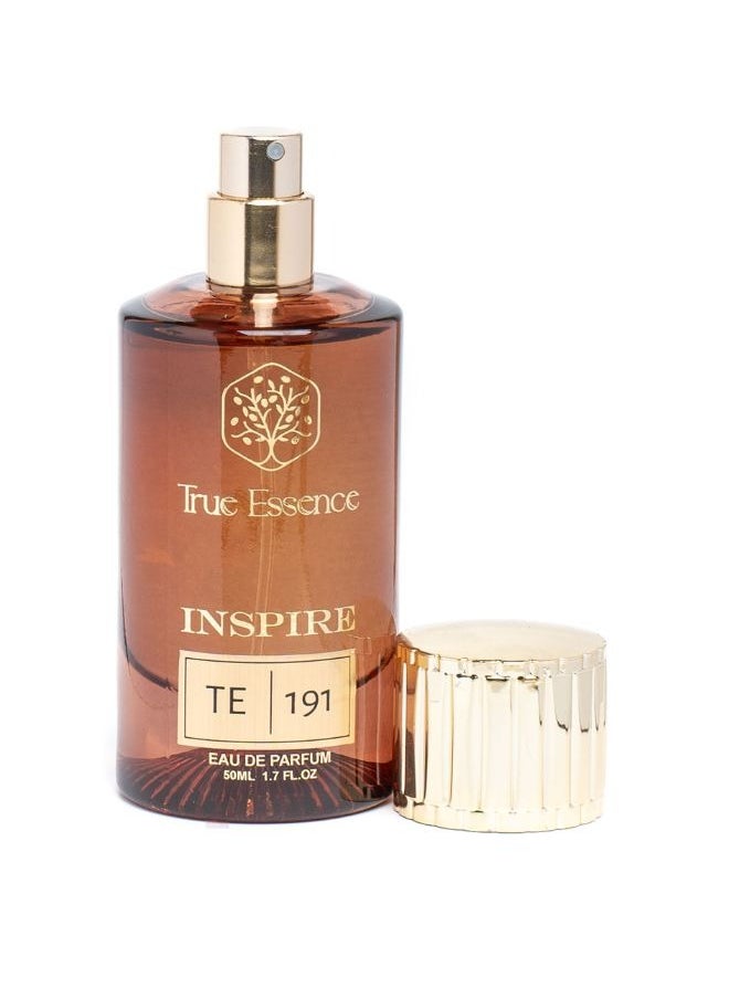 True Essence Inspire Collection | TE 191 - Unisex Eau De Parfum Long-Lasting Perfume - 50ml 1.7 oz