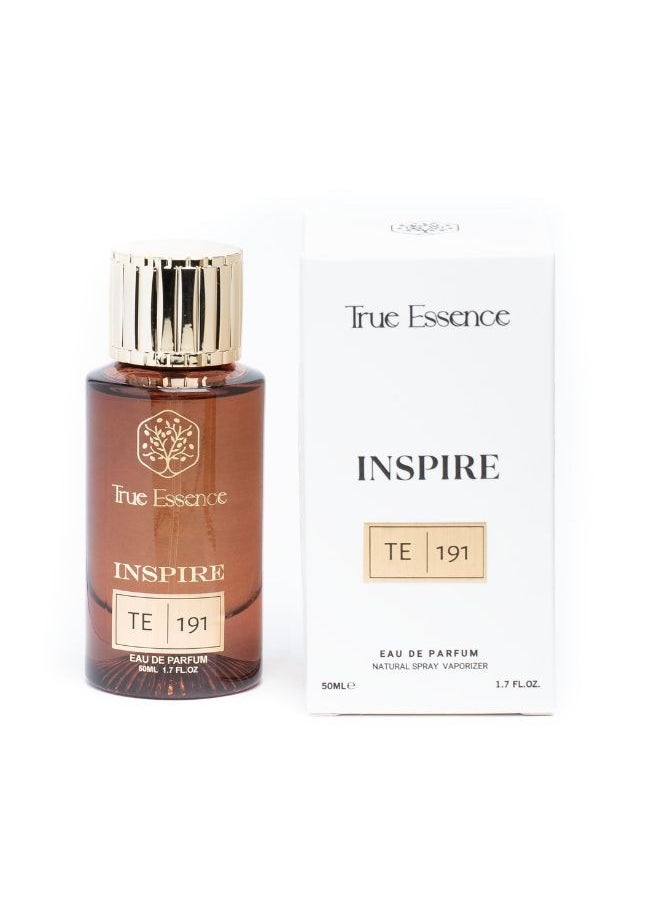 True Essence Inspire Collection | TE 191 - Unisex Eau De Parfum Long-Lasting Perfume - 50ml 1.7 oz