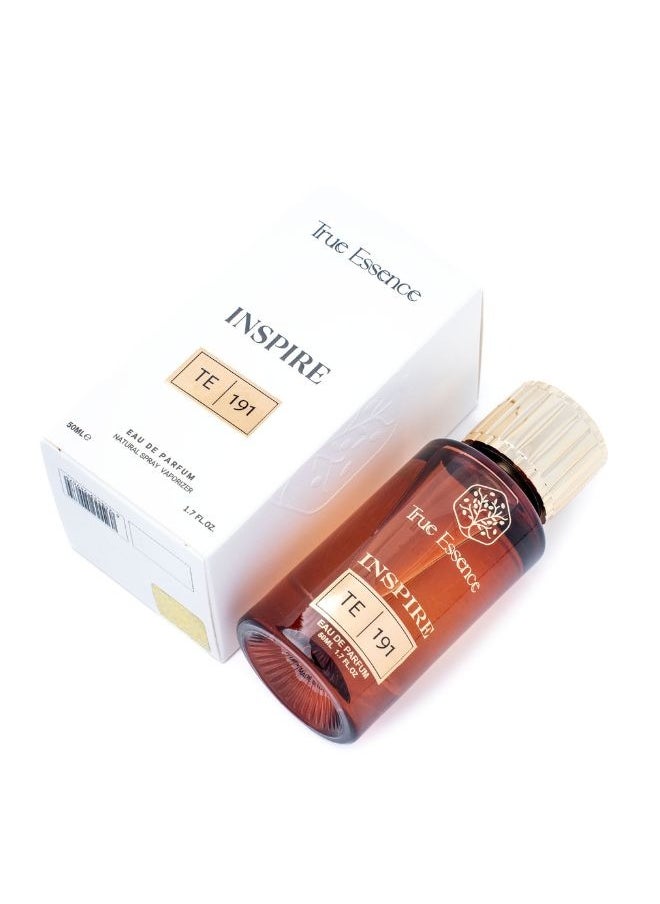 True Essence Inspire Collection | TE 191 - Unisex Eau De Parfum Long-Lasting Perfume - 50ml 1.7 oz