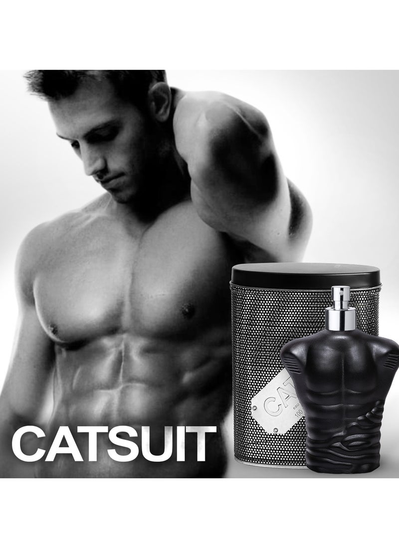 Catsuit Eau de Toilette For Men 100ml and Creation Lamis Deluxe Illustrious Eau de Toilette For Men 100ml (Combo Pack)