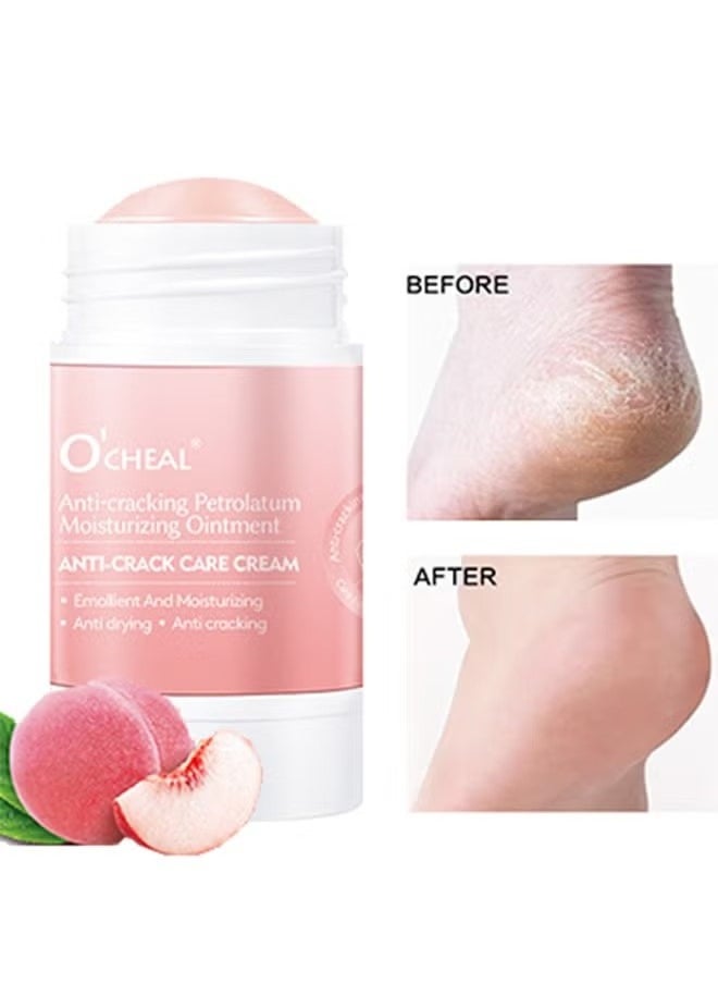 Anti Cracking Petrolatum Moisturizing Ointment- Anti Drying Anti Crack Care Cream for Foot Hand and Lips Cracked Repair Body Cream Cracked Feet Cream Repair and Softens Skin Moisturizer 40g