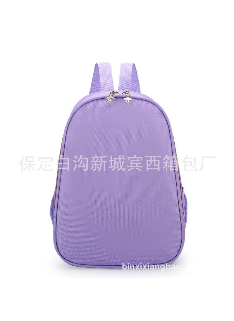 Dance Bag with Logo Violet